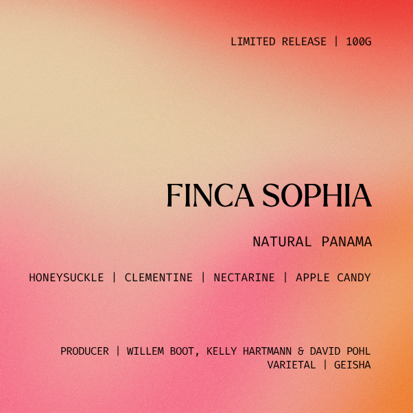 *LIMITED PRE-RELEASE* Finca Sophia, Panama