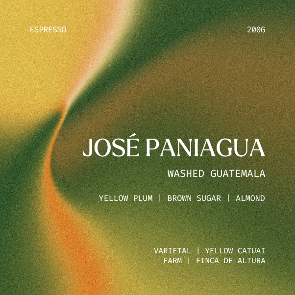 Espresso - José Paniagua, Guatemala