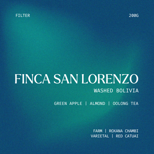 Filter | Finca San Lorenzo, Bolivia