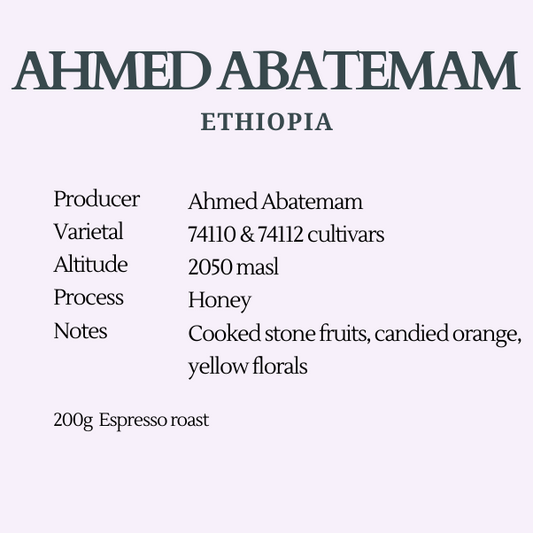 Espresso - Ahmed Abatemam, Ethiopia